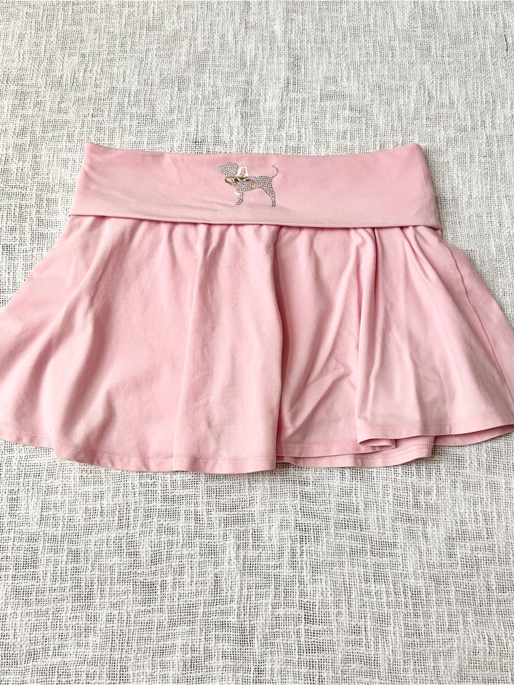Victoria's Secret PINK x LoveShackFancy Foldover Mini Skirt π Size Small